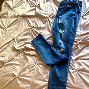 These are school jeans from charme, hybrid, Maurices, cedar rose, and others!